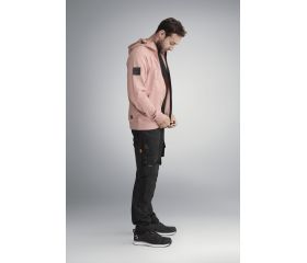 6341 Pantalones largos de trabajo elásticos AllroundWork Slim Fit color negro